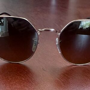 RAY BAN Rose Gold Sunglasses